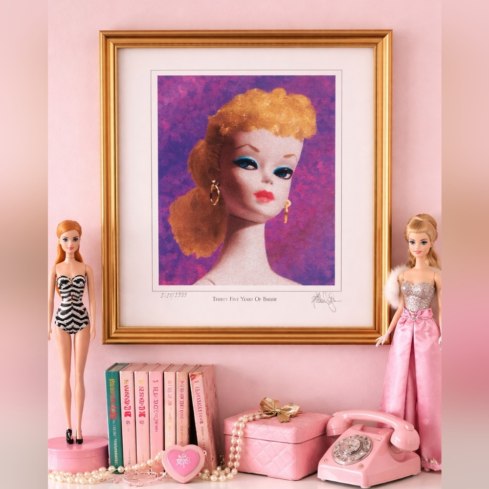 Limited Edition Rare Timeless Collector's Item Girl's Barbie Room